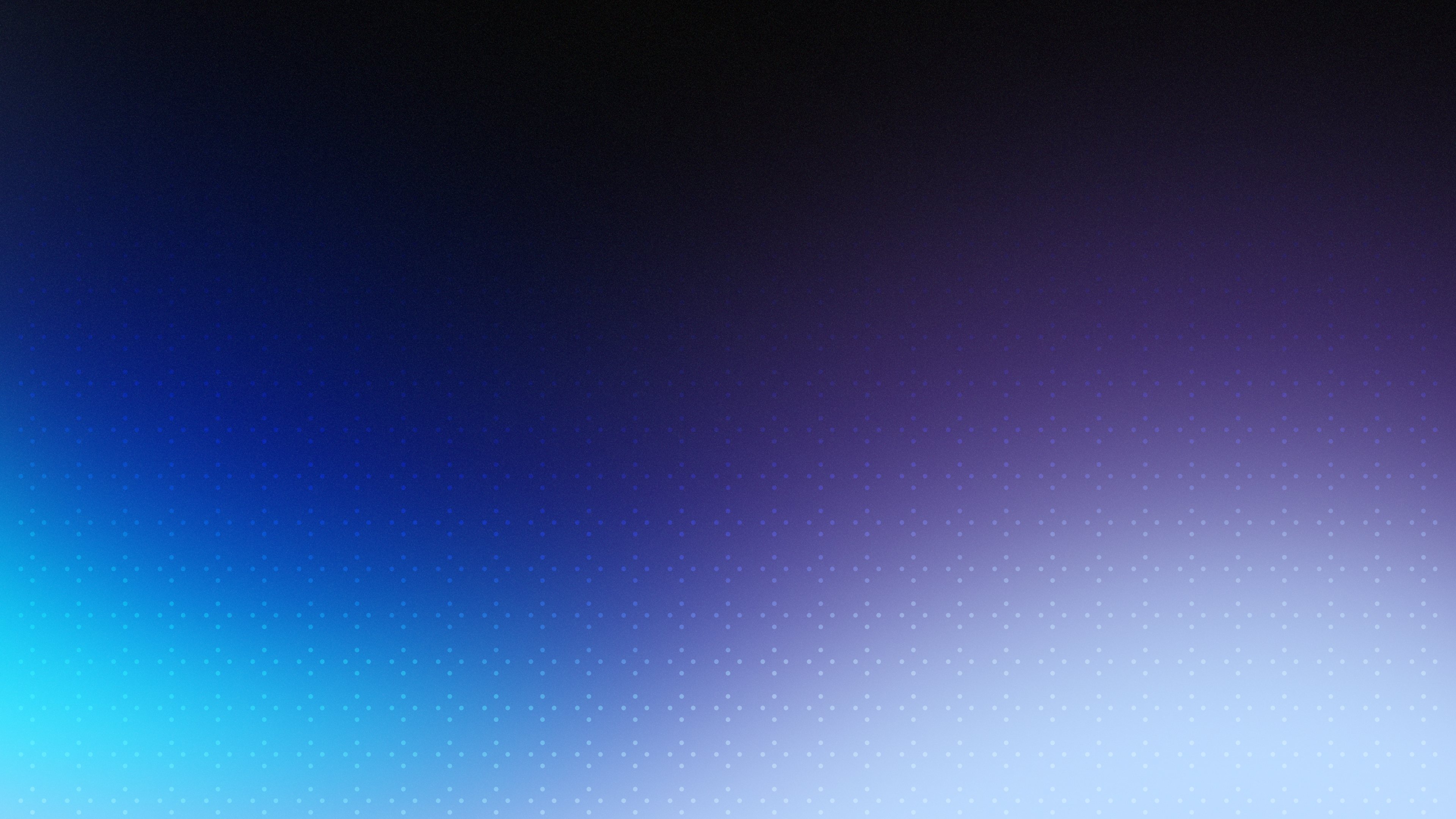 A deep blue and violet gradient brightening to cyan and pale blue, under a fine grid of dots